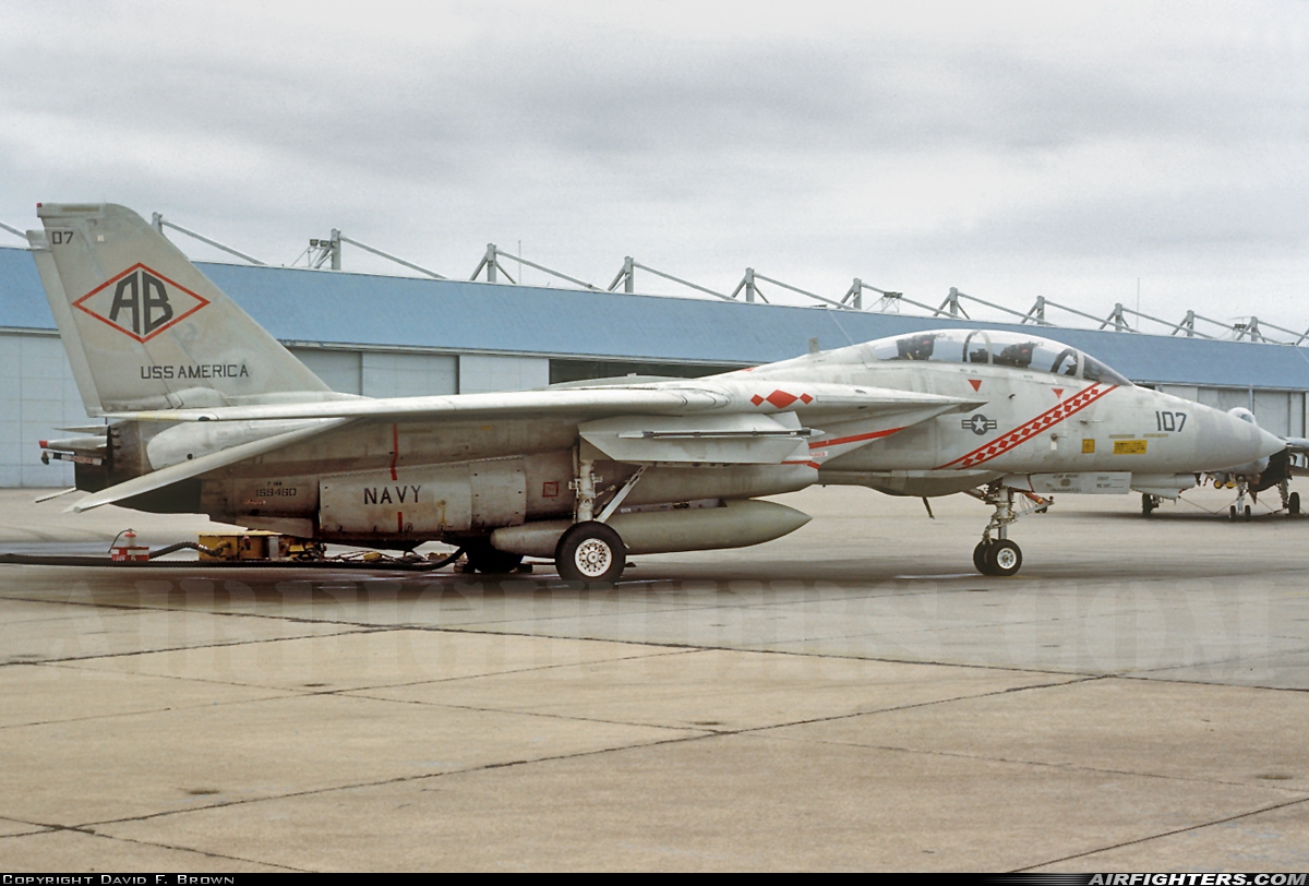USA - Navy Grumman F-14A Tomcat 159460 at Virginia Beach - Oceana NAS / Apollo Soucek Field (NTU / KNTU), USA