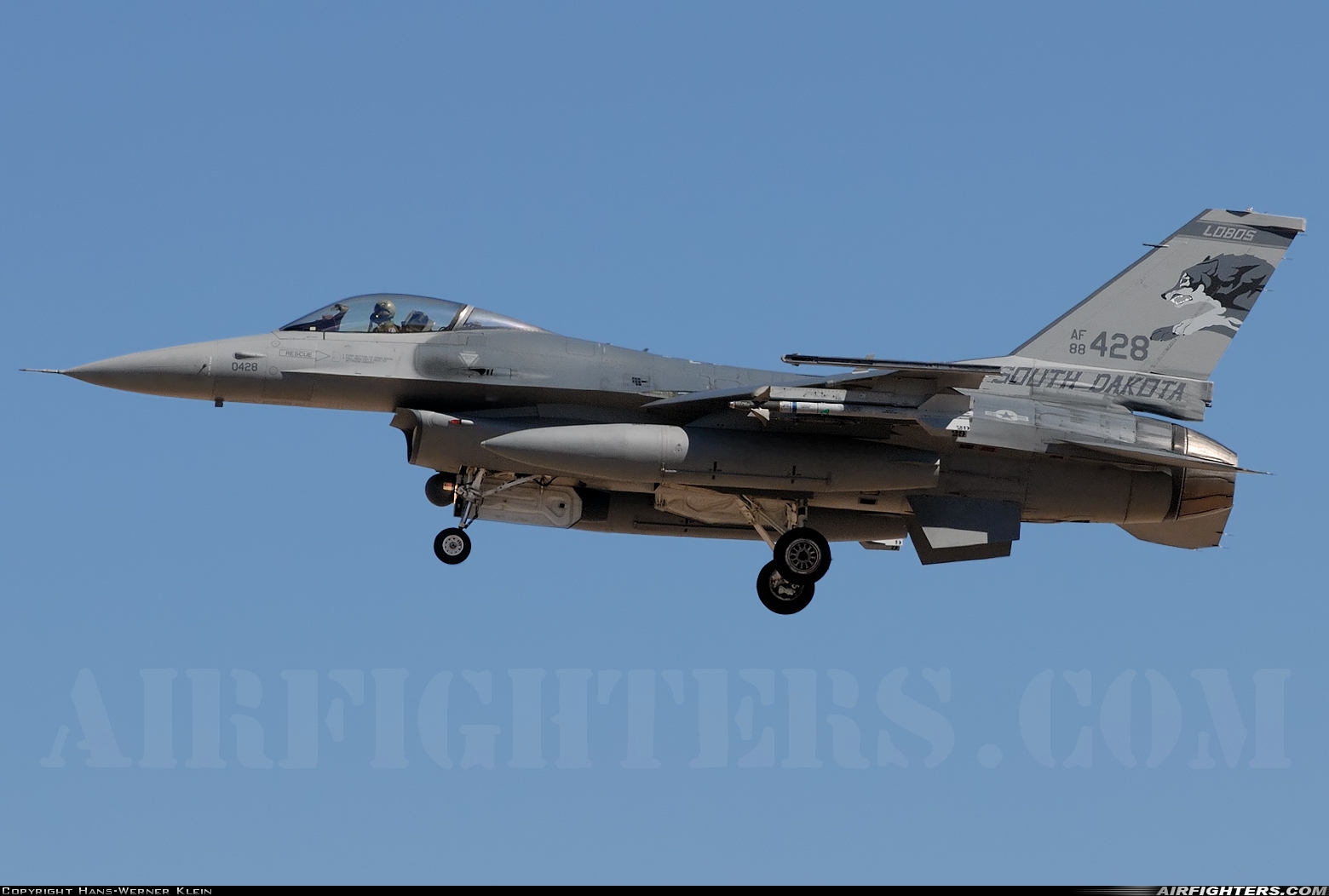 USA - Air Force General Dynamics F-16C Fighting Falcon 88-0428 at Tucson - Davis-Monthan AFB (DMA / KDMA), USA