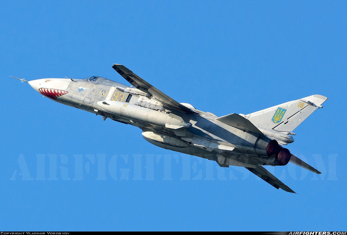 Ukraine - Air Force Sukhoi Su-24MR  at Withheld, Ukraine