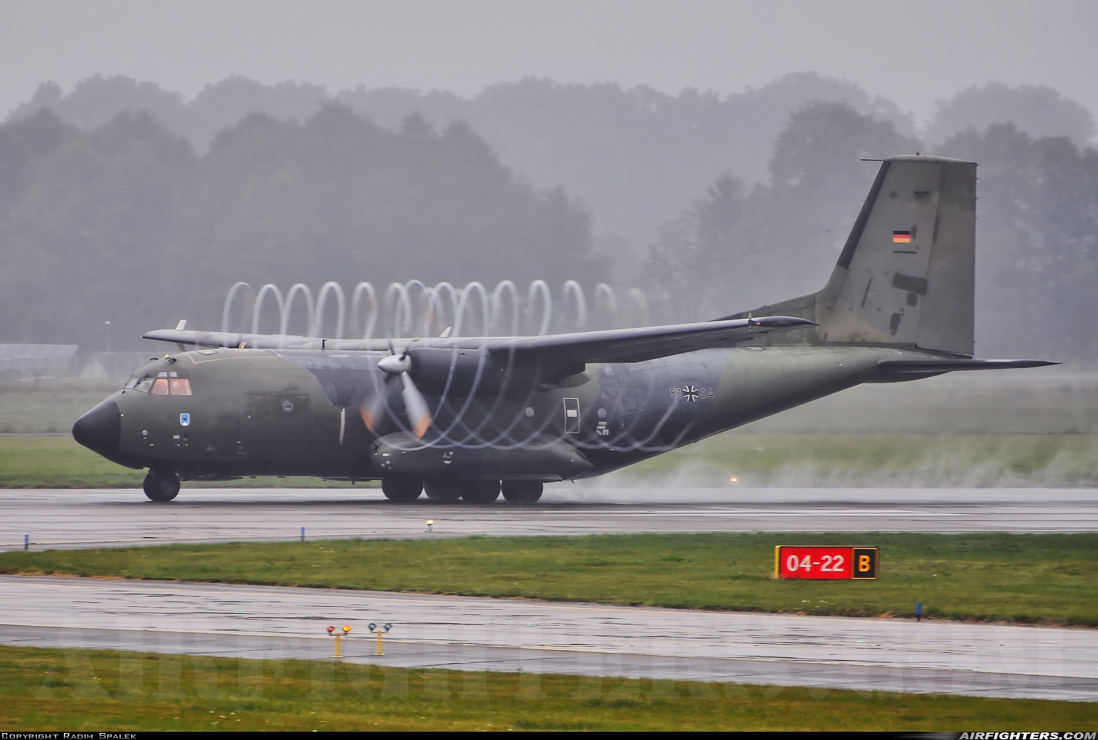 Germany - Air Force Transport Allianz C-160D 51+04 at Ostrava - Mosnov (OSR / LKMT), Czech Republic