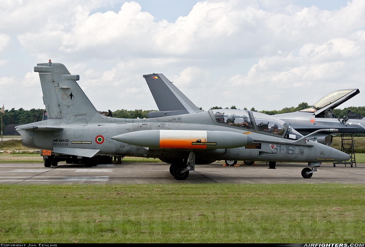 Italy - Air Force Aermacchi MB-339CD MM55088 at Kleine Brogel (EBBL), Belgium