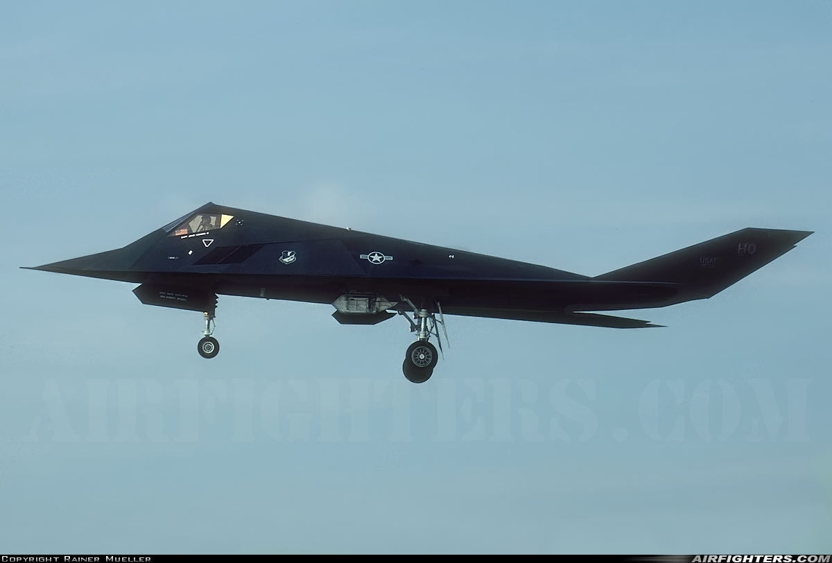 USA - Air Force Lockheed F-117A Nighthawk 85-0836 at Breda - Gilze-Rijen (GLZ / EHGR), Netherlands