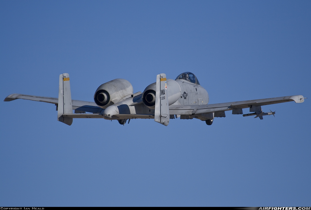 USA - Air Force Fairchild A-10A Thunderbolt II 80-0200 at Las Vegas - Nellis AFB (LSV / KLSV), USA