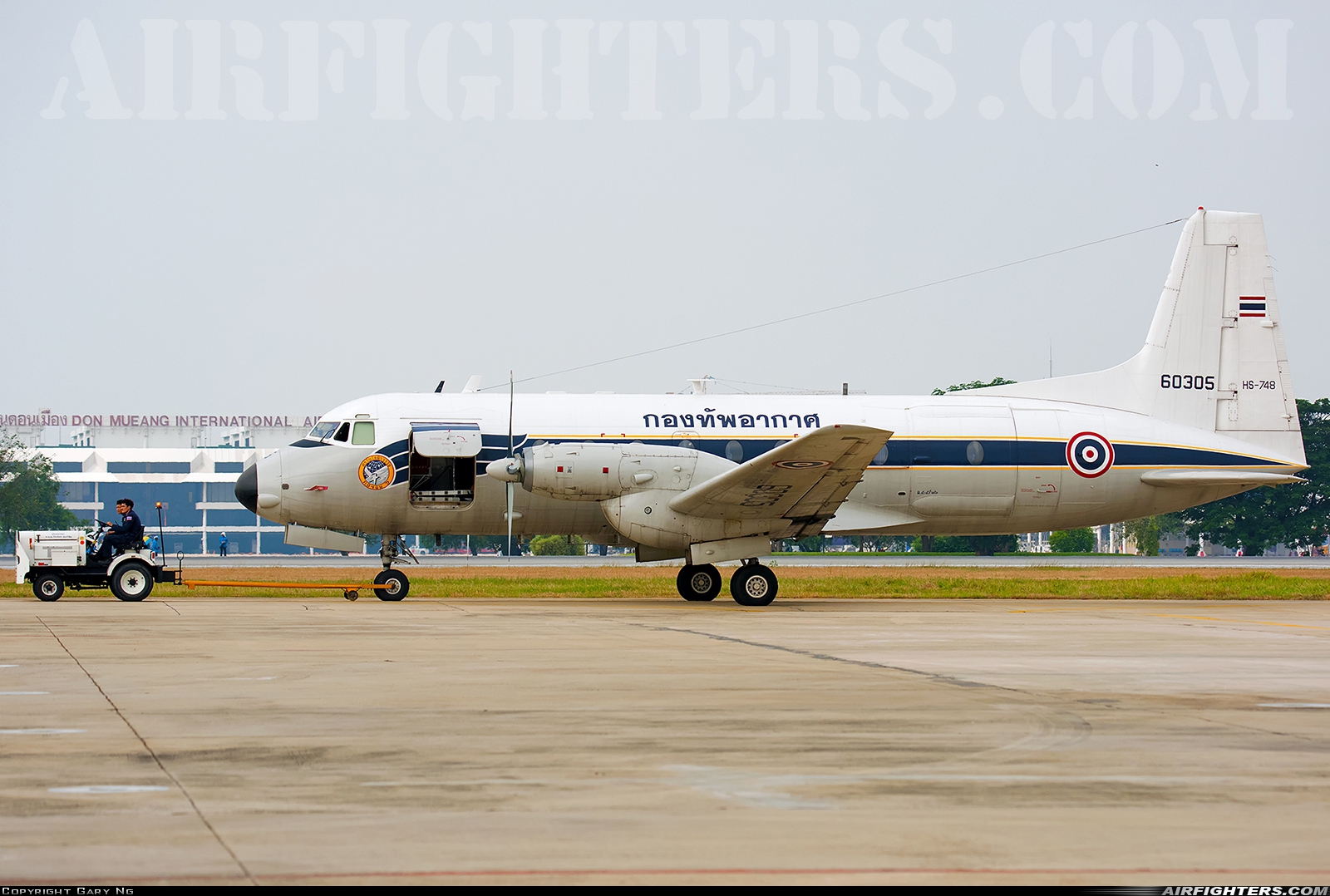 Thailand - Air Force Hawker Siddeley HS-748 Srs2/208 Andover L5-5/26 at Bangkok - Int. (Don Muang) (DMK / VTBD), Thailand