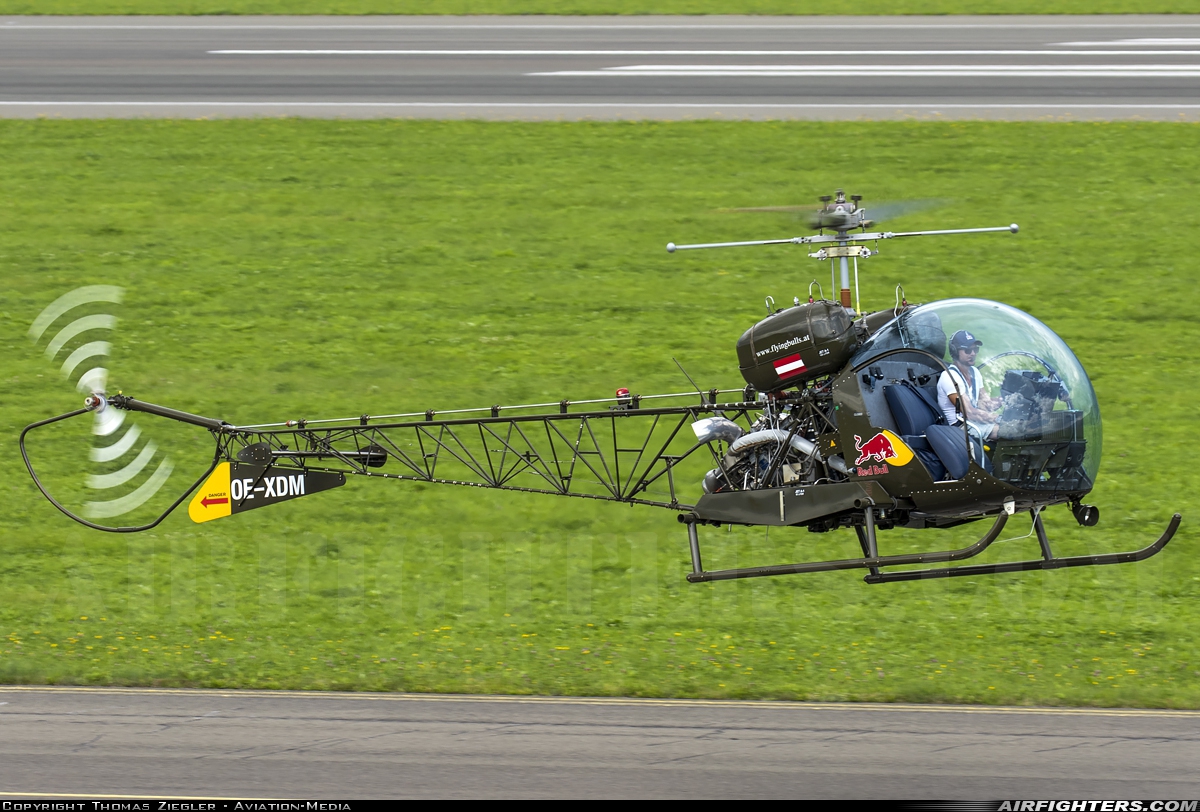 Private - Red Bull Bell 47G-3B-1 OE-XDM at Zeltweg (LOXZ), Austria