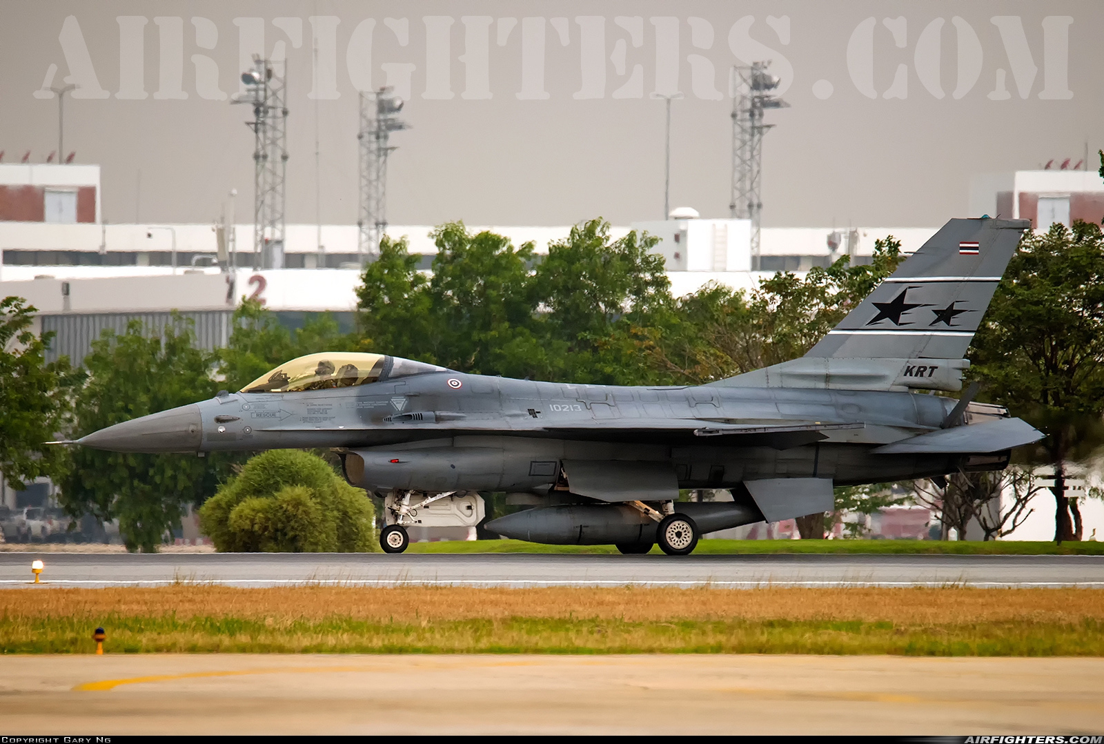 Thailand - Air Force General Dynamics F-16A/ADF Fighting Falcon 810703 at Bangkok - Int. (Don Muang) (DMK / VTBD), Thailand