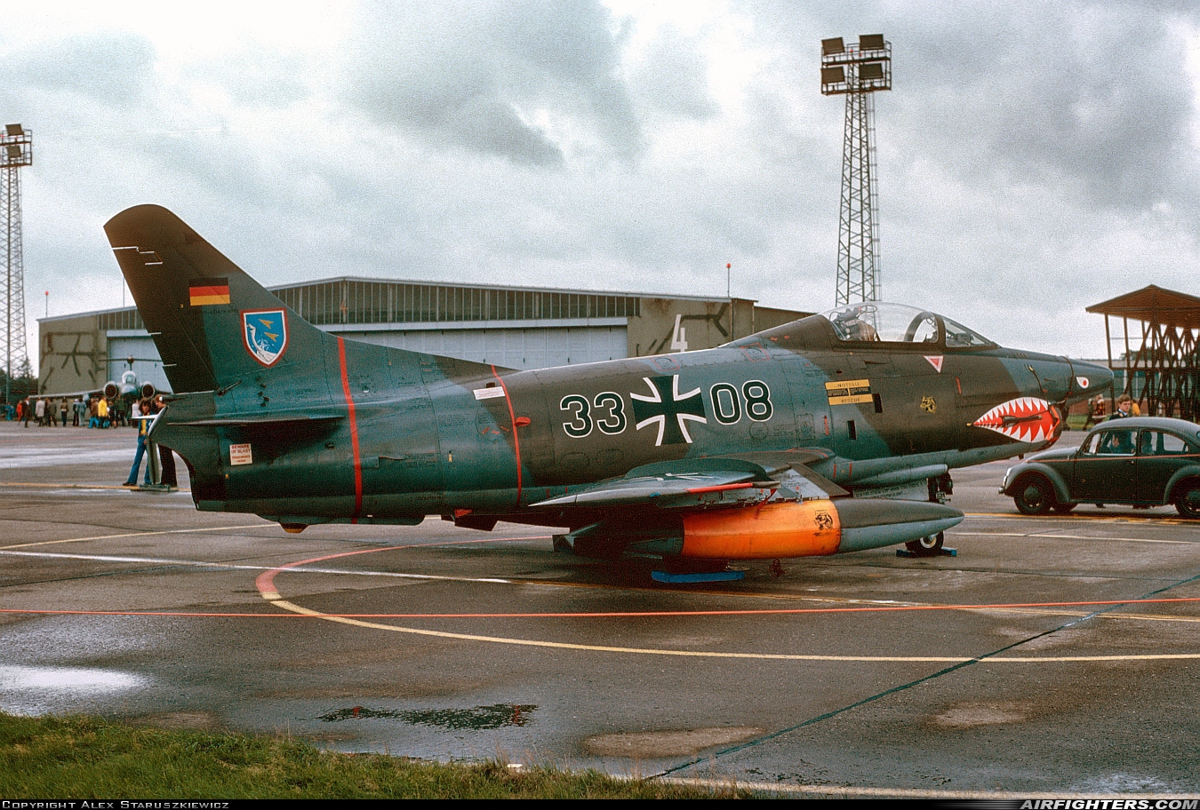 Germany - Air Force Fiat G-91R3 33+08 at Ahlhorn (ETNA), Germany