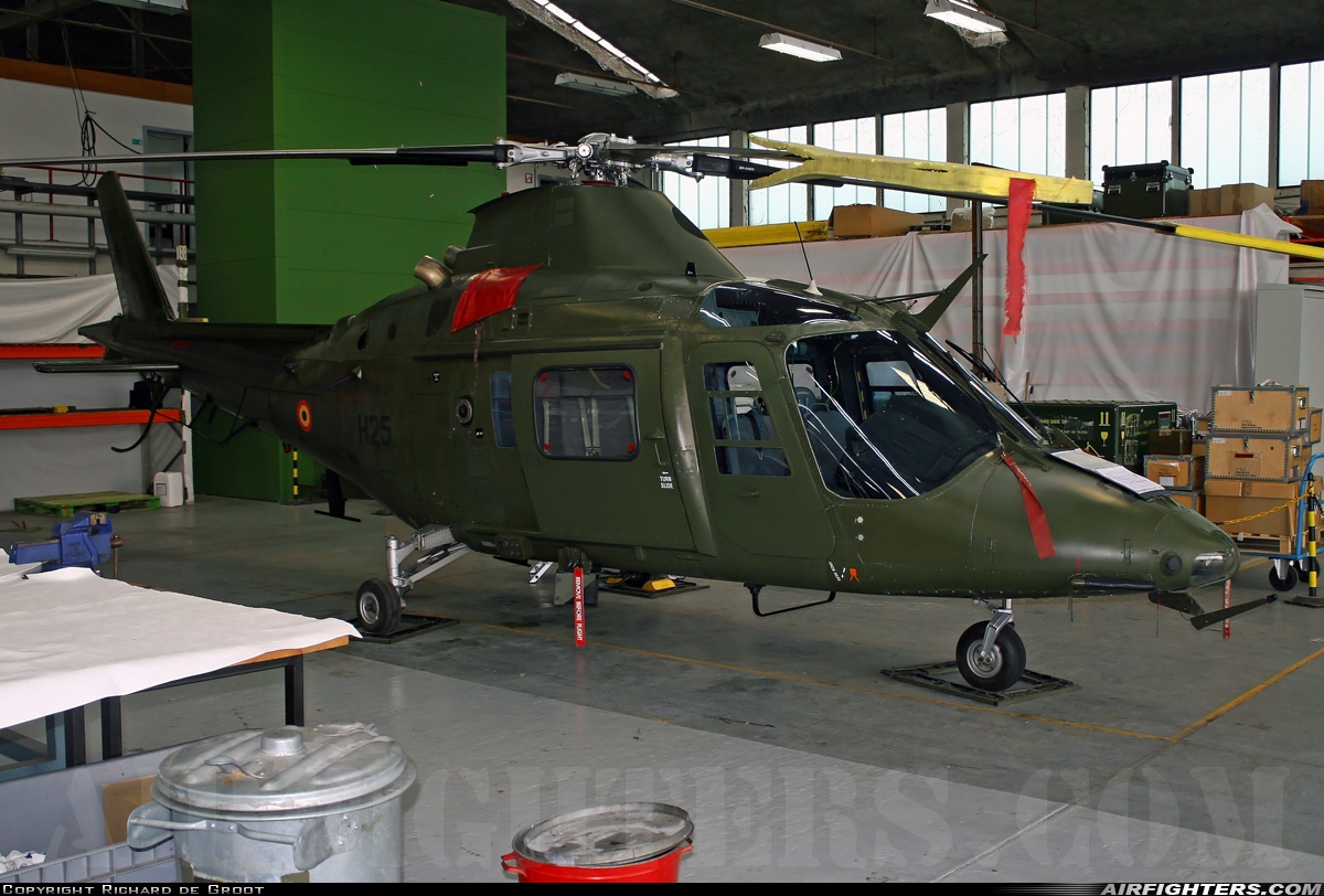 Belgium - Army Agusta A-109HO (A-109BA) H25 at Beauvechain (EBBE), Belgium