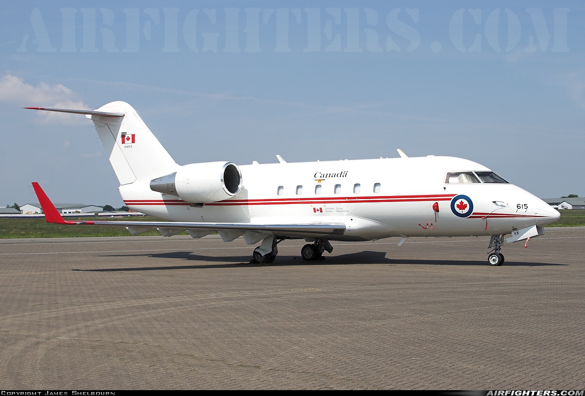 Canada - Air Force Canadair CL-600-2A12 Challenger 601 144615 at Northolt (NHT / EGWU), UK