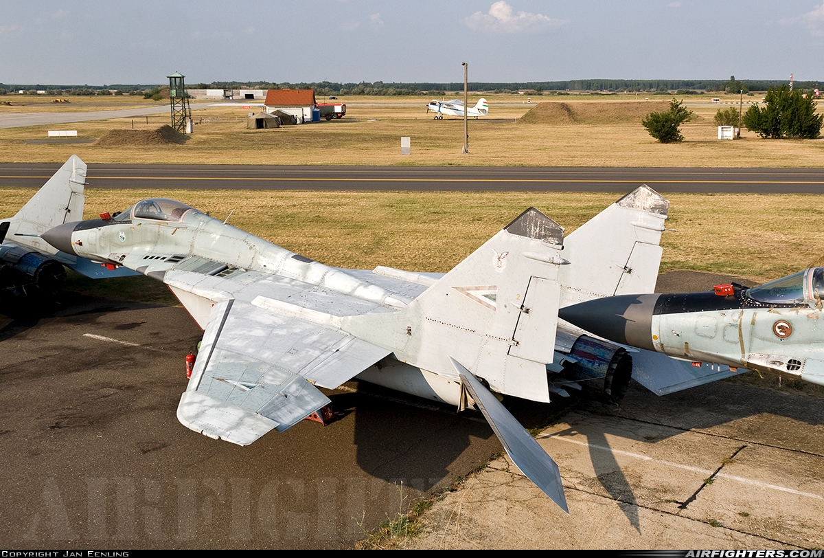Hungary - Air Force Mikoyan-Gurevich MiG-29A (9.12A) 19 at Kecskemet (LHKE), Hungary