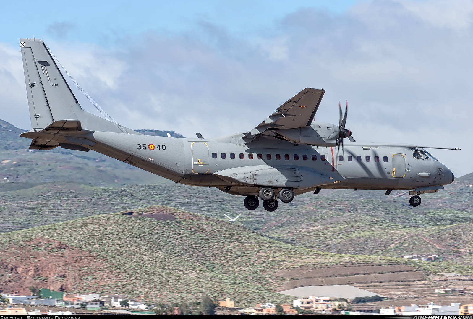 Spain - Air Force CASA C-295M T.21-02 at Gran Canaria (- Las Palmas / Gando) (LPA / GCLP), Spain