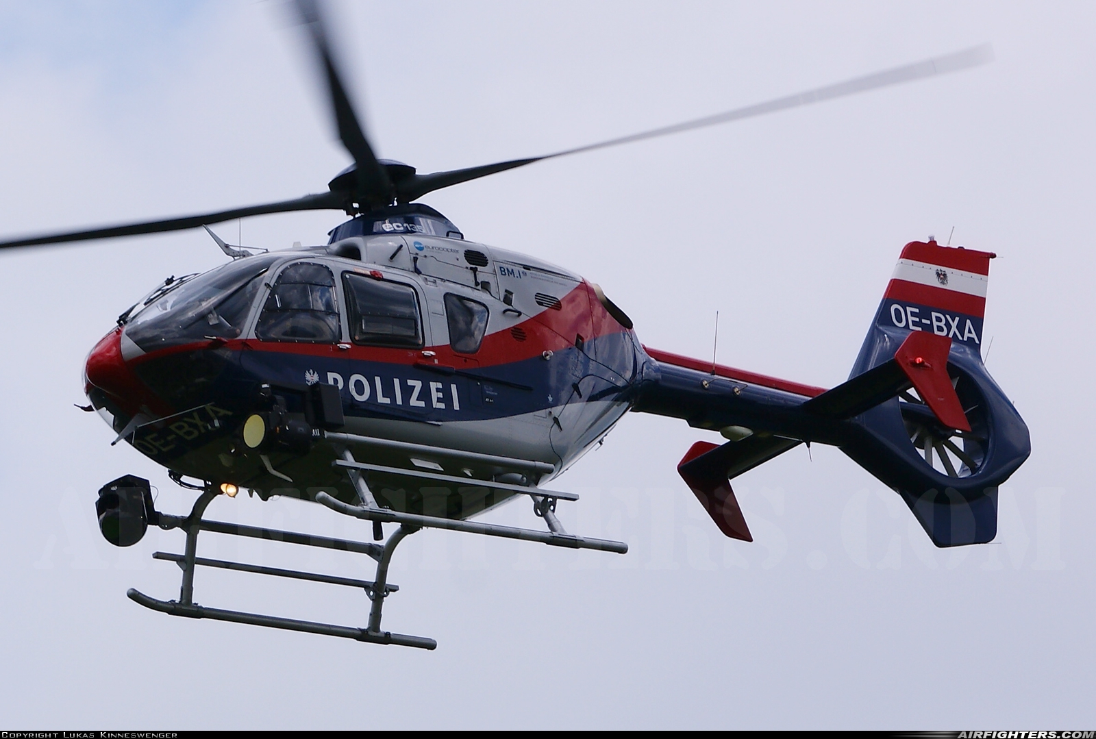 Austria - Police Eurocopter EC-135P2+ OE-BXA at Zeltweg (LOXZ), Austria