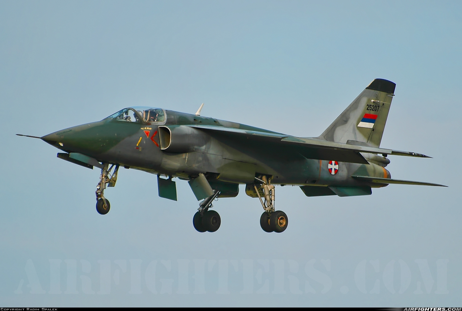 Serbia - Air Force Soko J-22 Orao 2 25207 at Kecskemet (LHKE), Hungary