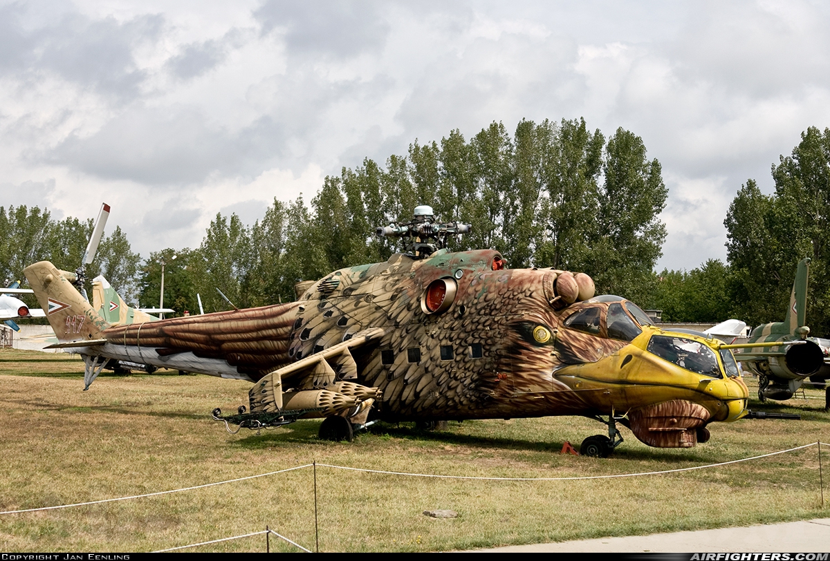 Hungary - Air Force Mil Mi-24D 117 at Kecskemet (LHKE), Hungary