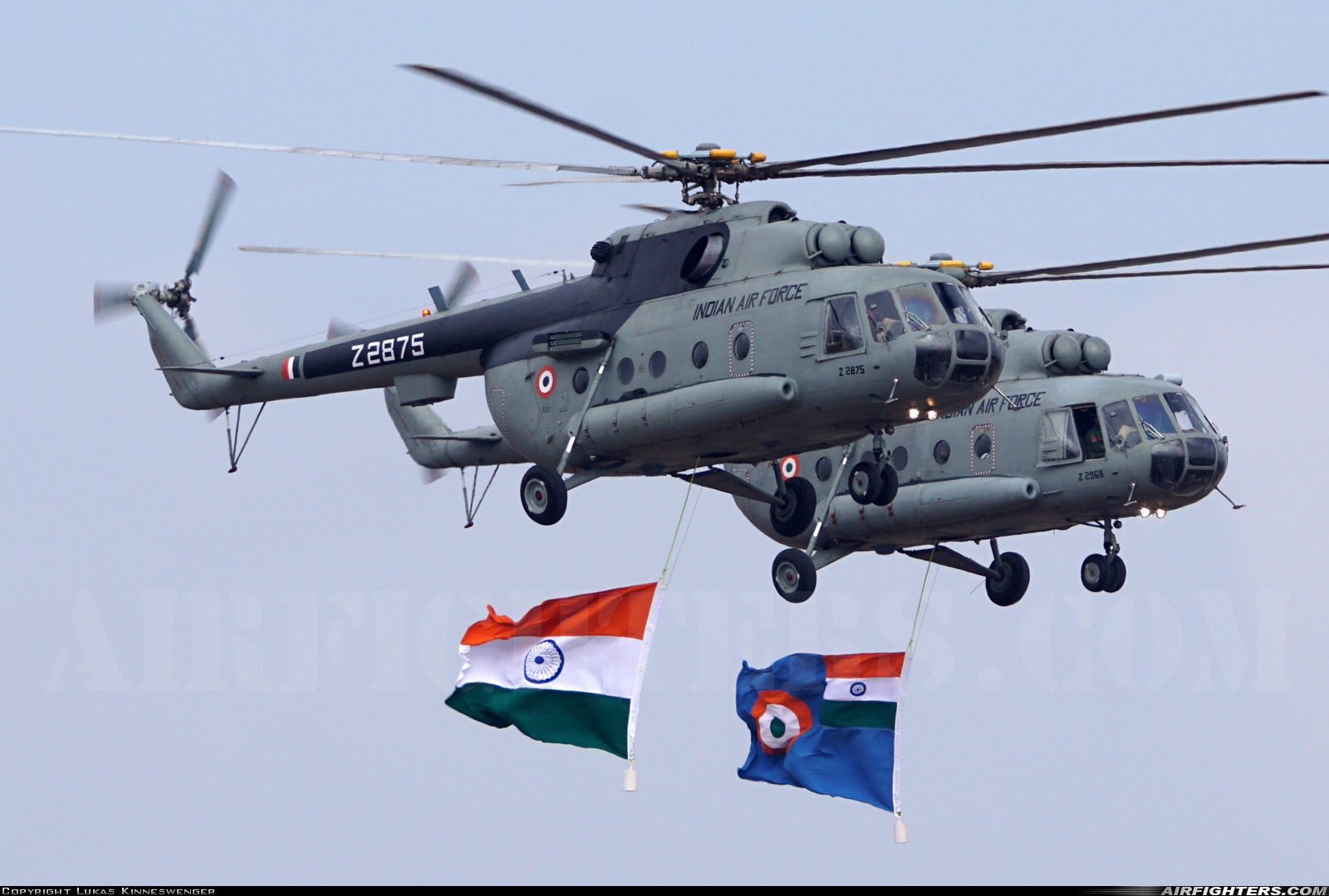 India - Air Force Mil Mi-8T S2875 at Yelahanka (VOYK), India