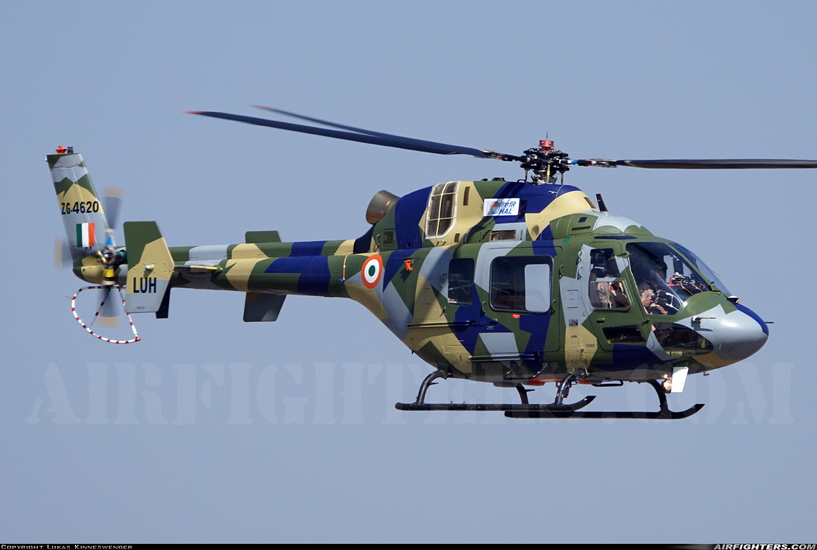 India - Army Hindustan Aeronautics Limited LUH ZG4620 at Yelahanka (VOYK), India
