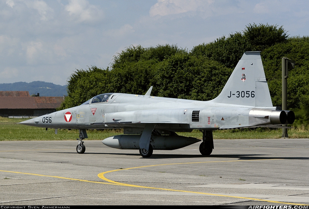 Austria - Air Force Northrop F-5E Tiger II J-3056 at Payerne (LSMP), Switzerland