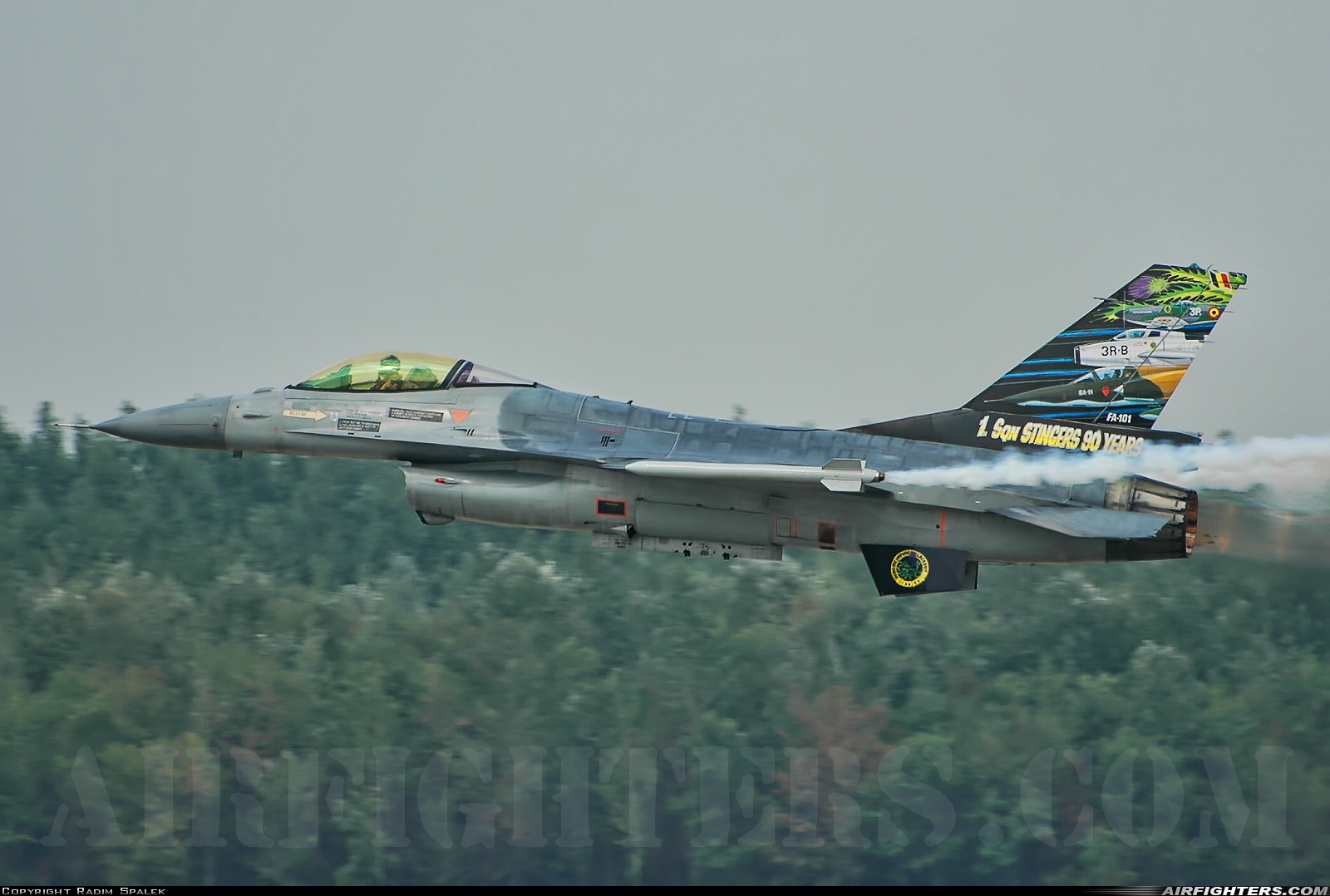 Belgium - Air Force General Dynamics F-16AM Fighting Falcon FA-101 at Kecskemet (LHKE), Hungary