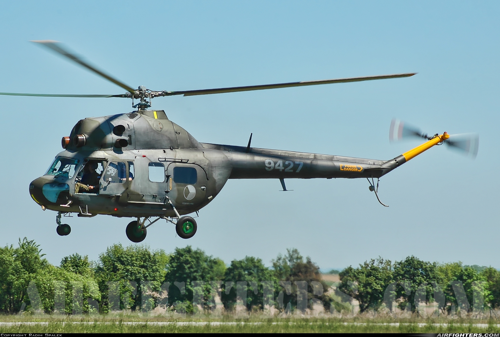 Czech Republic - Air Force Mil Mi-2 9427 at Hradec Kralove (LKHK), Czech Republic