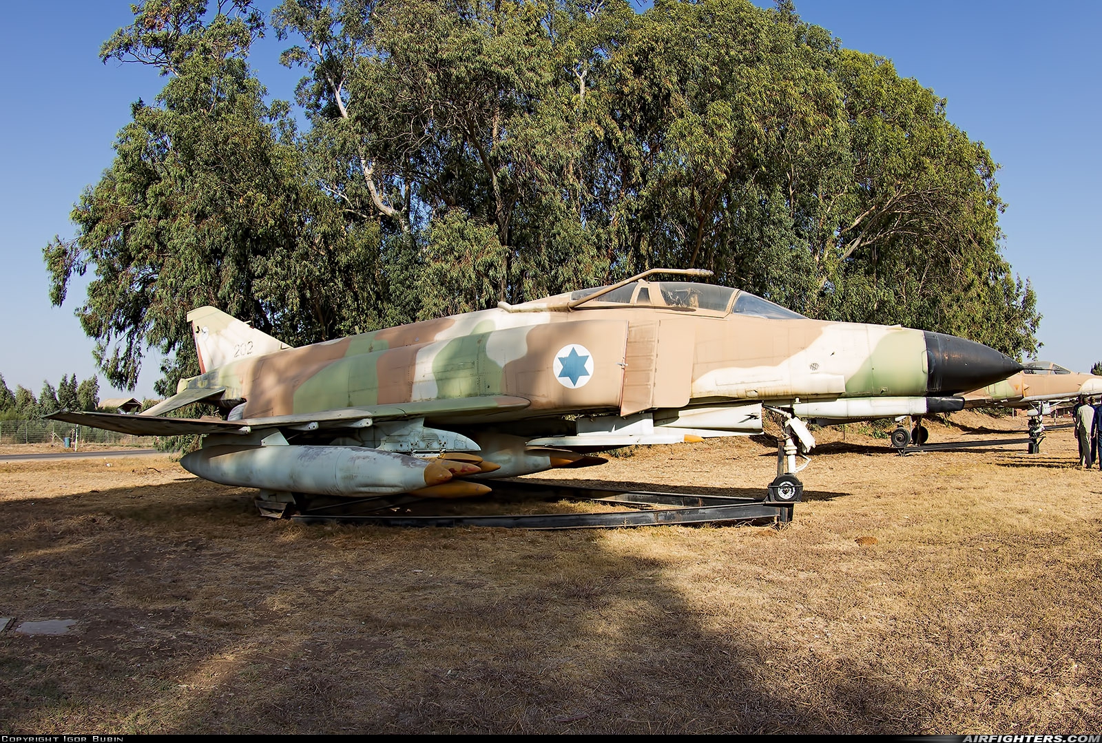 Israel - Air Force McDonnell Douglas F-4E Phantom II 202 at Hatzor AFB (LLHS), Israel