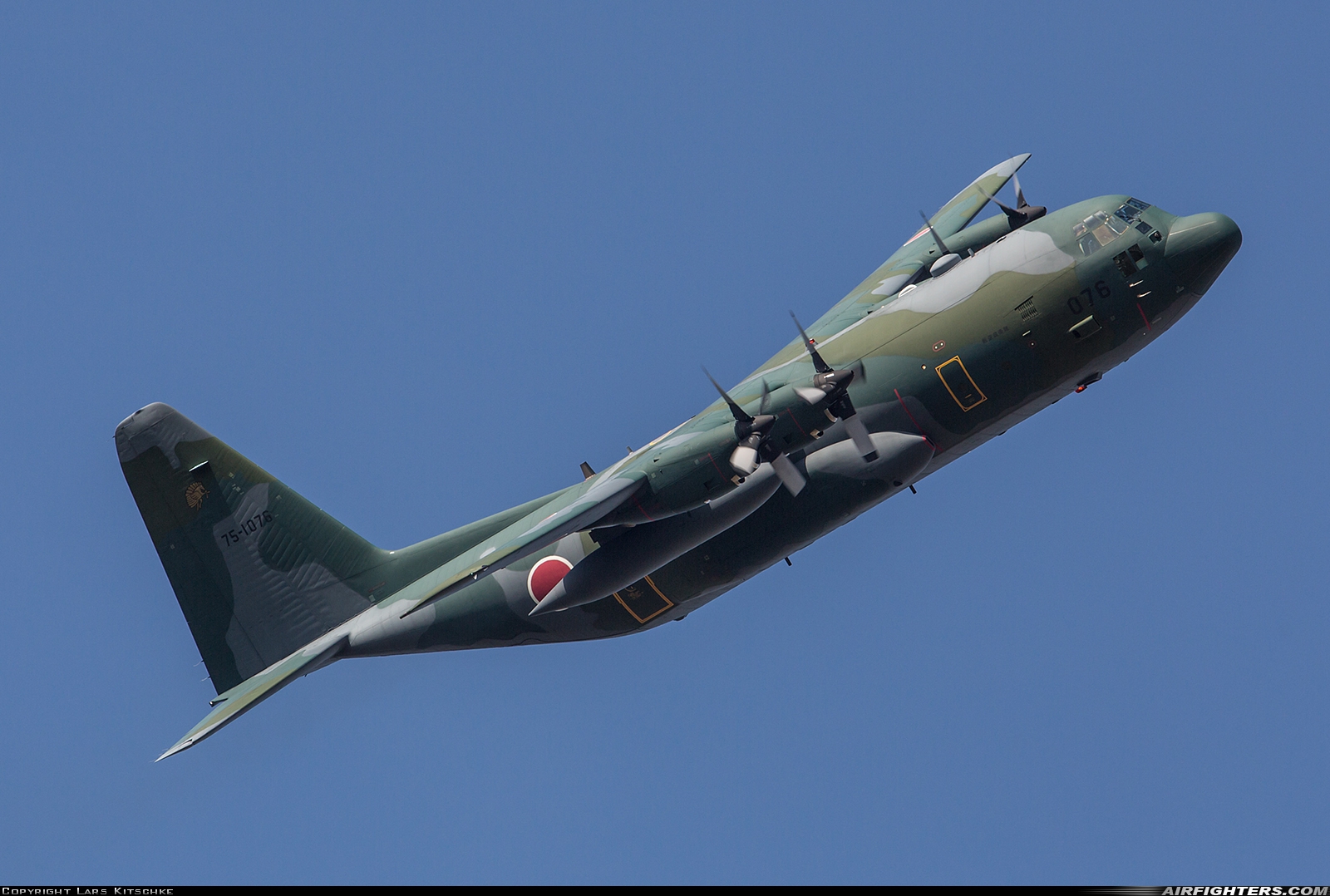 Japan - Air Force Lockheed C-130H Hercules (L-382) 75-1076 at Gifu (RJNG), Japan