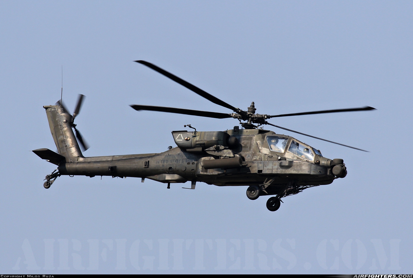 USA - Army McDonnell Douglas AH-64D Apache Longbow 04-05439 at Namest nad Oslavou (LKNA), Czech Republic