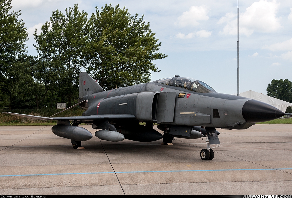 Türkiye - Air Force McDonnell Douglas RF-4E Phantom II 69-7521 at Leeuwarden (LWR / EHLW), Netherlands