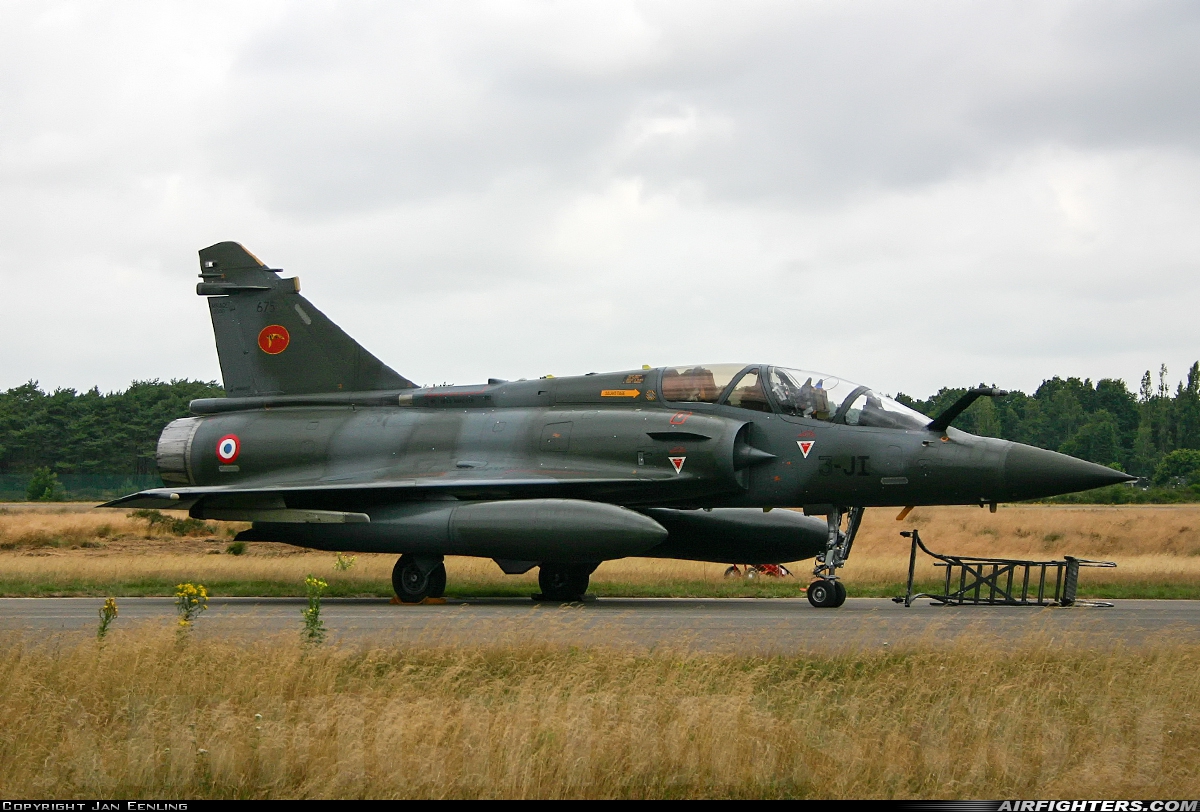 France - Air Force Dassault Mirage 2000D 675 at Kleine Brogel (EBBL), Belgium
