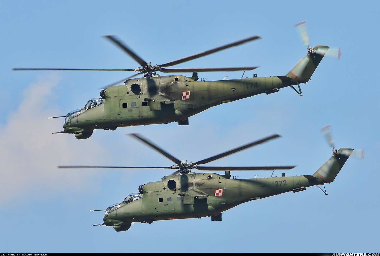 Poland - Army Mil Mi-24D 174 at Radom - Sadkow (EPRA), Poland
