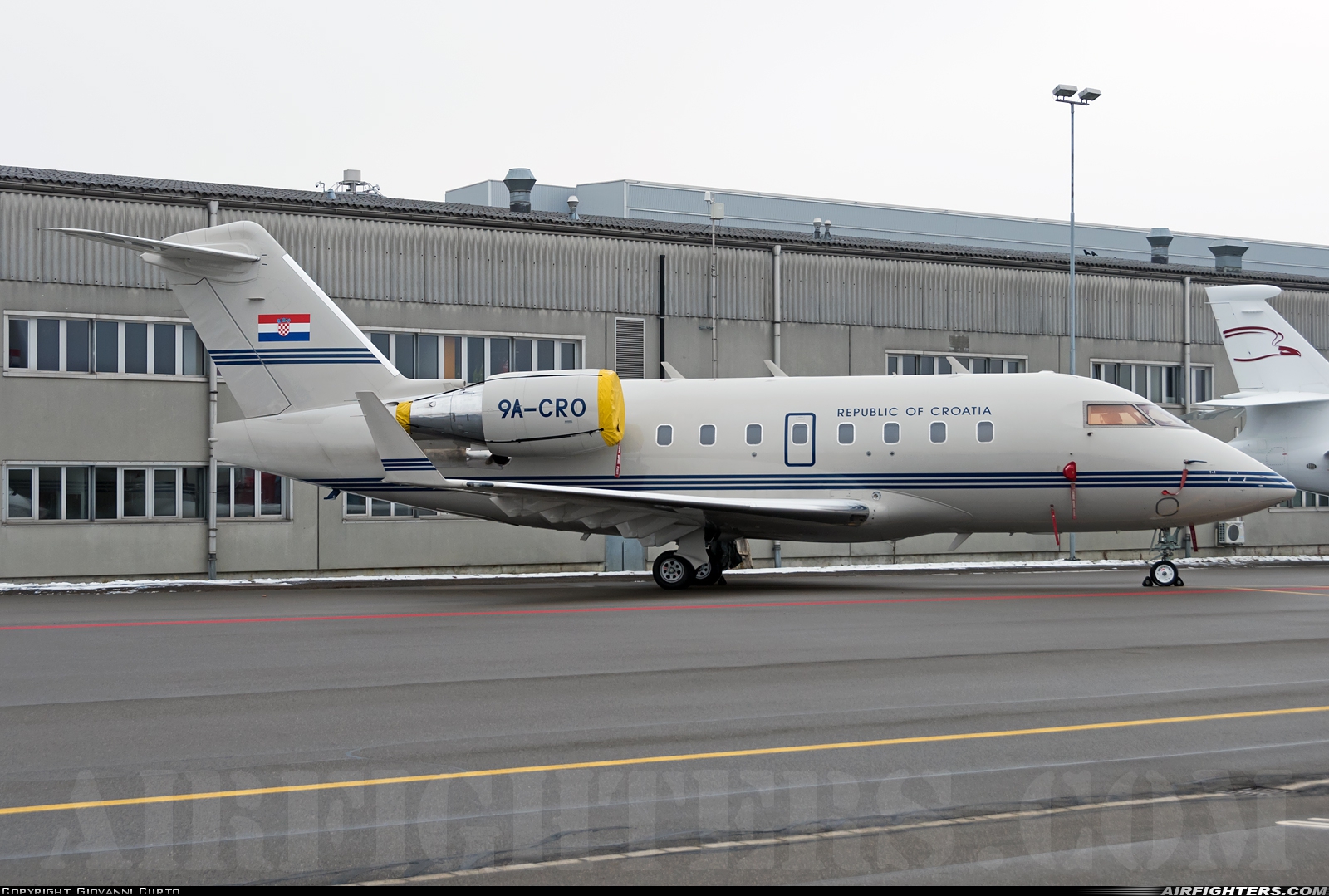 Croatia - Government Canadair CL-600-2B16 Challenger 604 9A-CRO at Zurich (- Kloten) (ZRH / LSZH), Switzerland