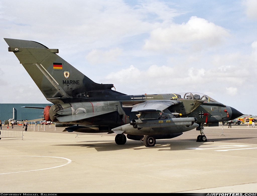 Germany - Navy Panavia Tornado IDS 45+41 at Yeovilton (YEO / EGDY), UK