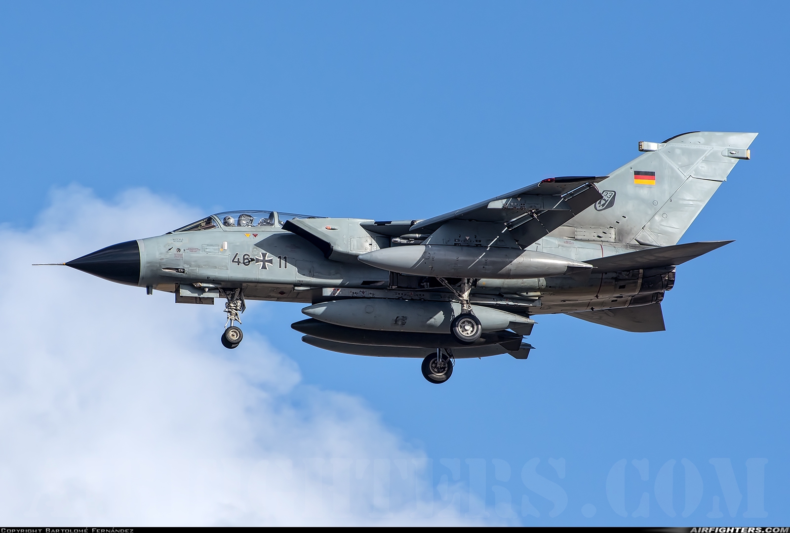 Germany - Air Force Panavia Tornado IDS 46+11 at Gran Canaria (- Las Palmas / Gando) (LPA / GCLP), Spain