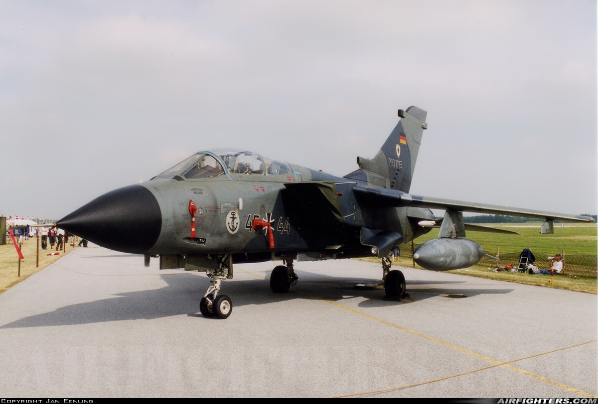 Germany - Navy Panavia Tornado IDS 45+44 at Skrydstrup (EKSP), Denmark