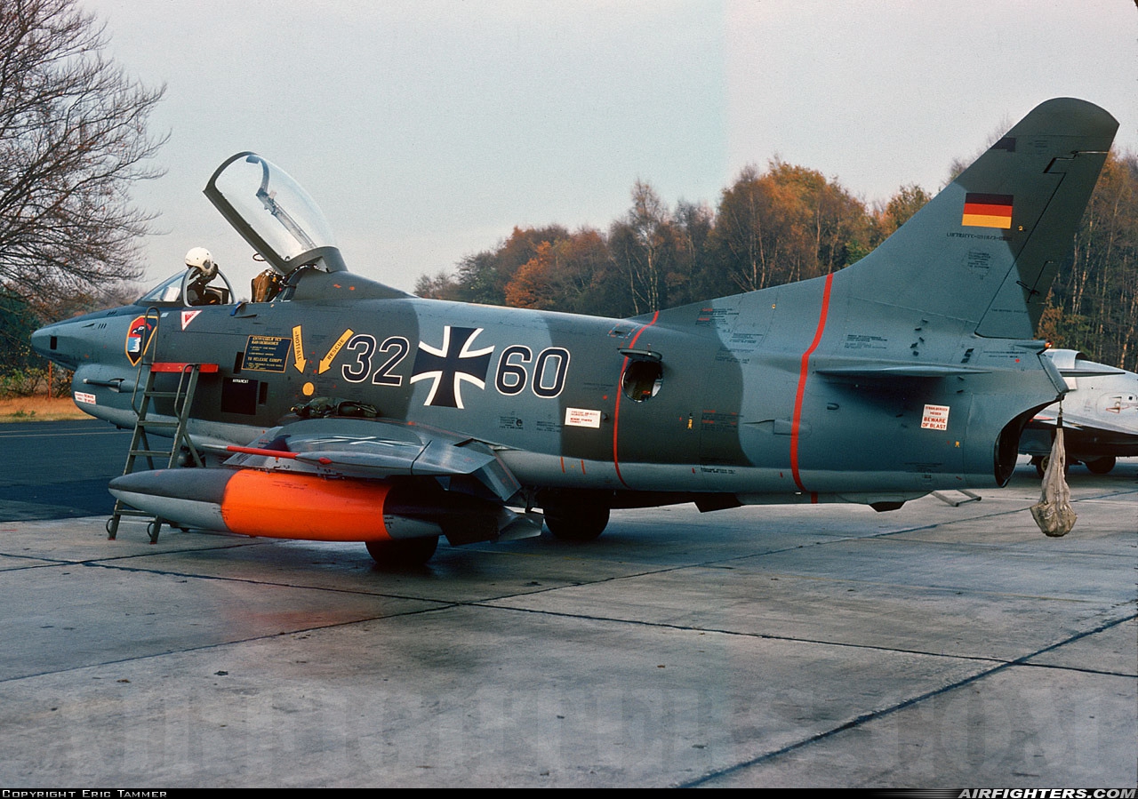 Germany - Air Force Fiat G-91R3 32+60 at Enschede - Twenthe (ENS / EHTW), Netherlands