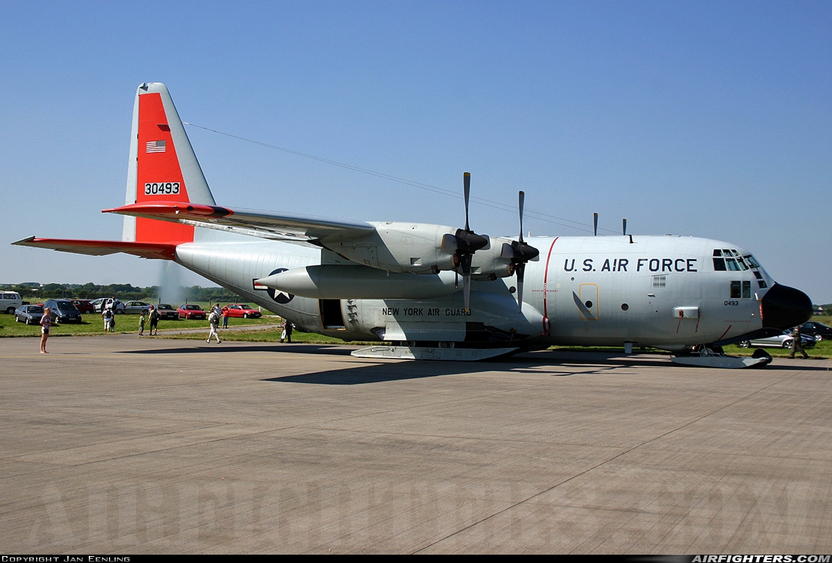 USA - Air Force Lockheed LC-130H Hercules (L-382) 83-0493 at Skrydstrup (EKSP), Denmark