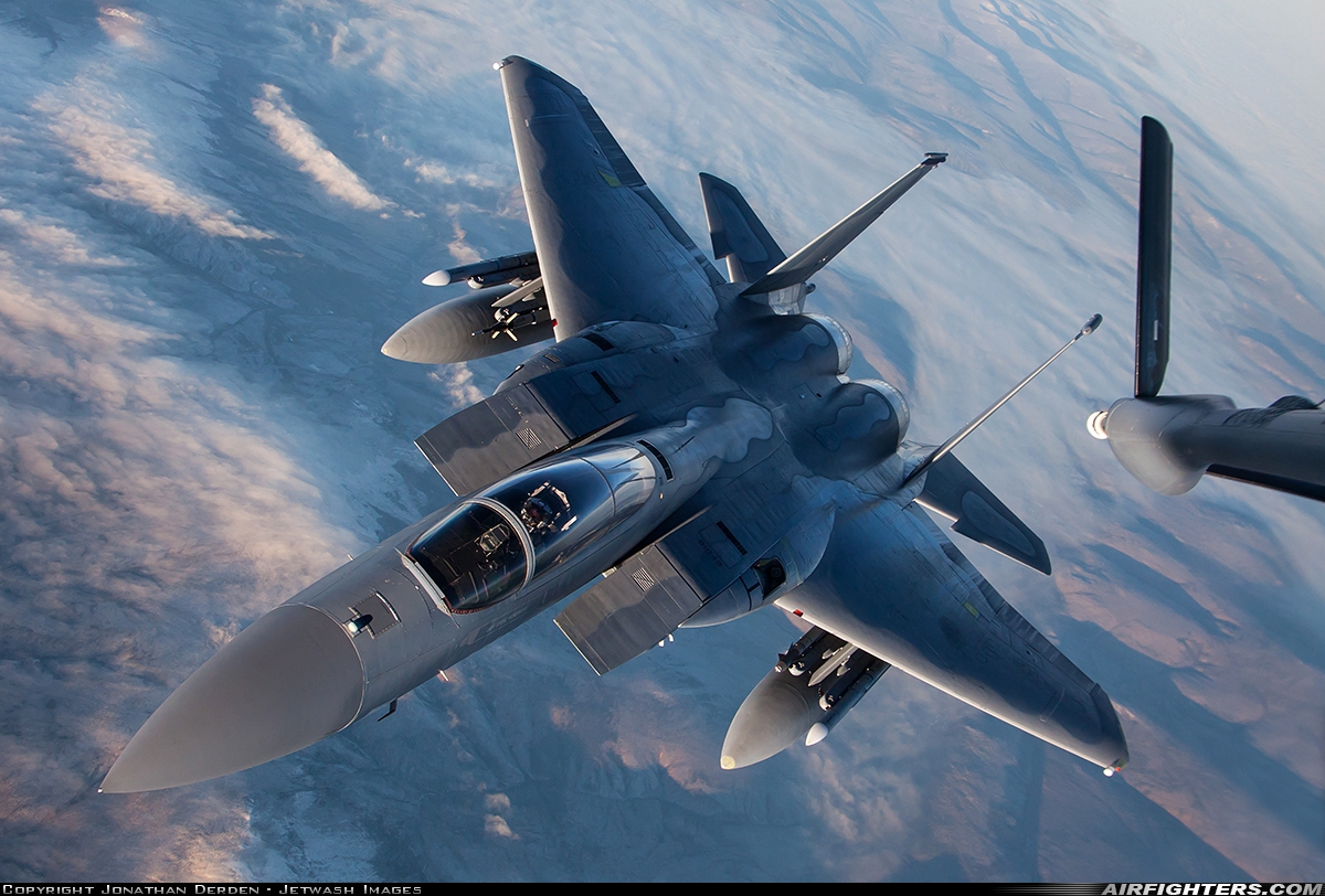 USA - Air Force McDonnell Douglas F-15C Eagle 81-0042 at In Flight, USA