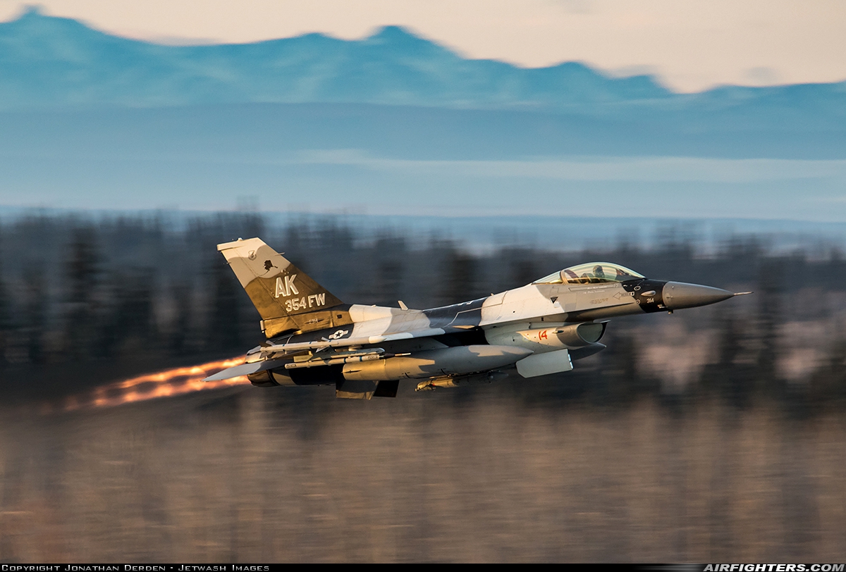 USA - Air Force General Dynamics F-16C Fighting Falcon 86-0314 at Fairbanks - Eielson AFB (EIL / PAEI), USA