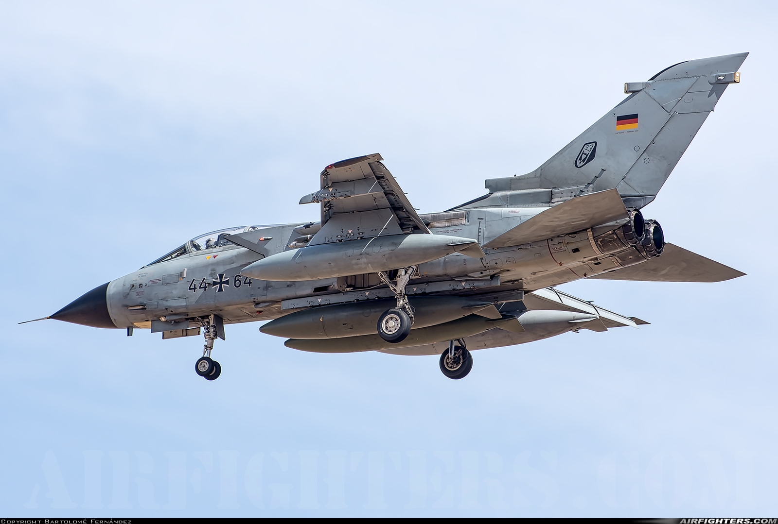 Germany - Air Force Panavia Tornado IDS 44+64 at Gran Canaria (- Las Palmas / Gando) (LPA / GCLP), Spain