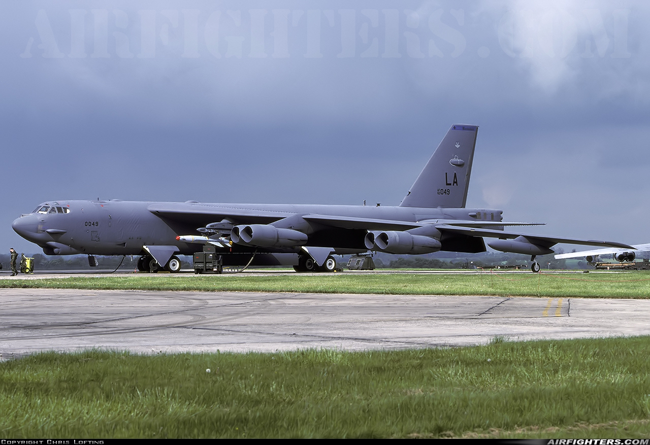 USA - Air Force Boeing B-52H Stratofortress 60-0049 at Fairford (FFD / EGVA), UK