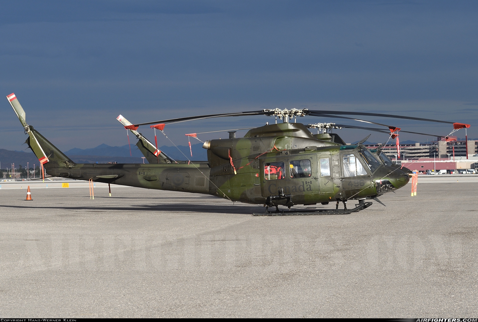 Canada - Air Force Bell CH-146 Griffon (412CF) 146496 at Las Vegas - McCarran Int. (LAS / KLAS), USA
