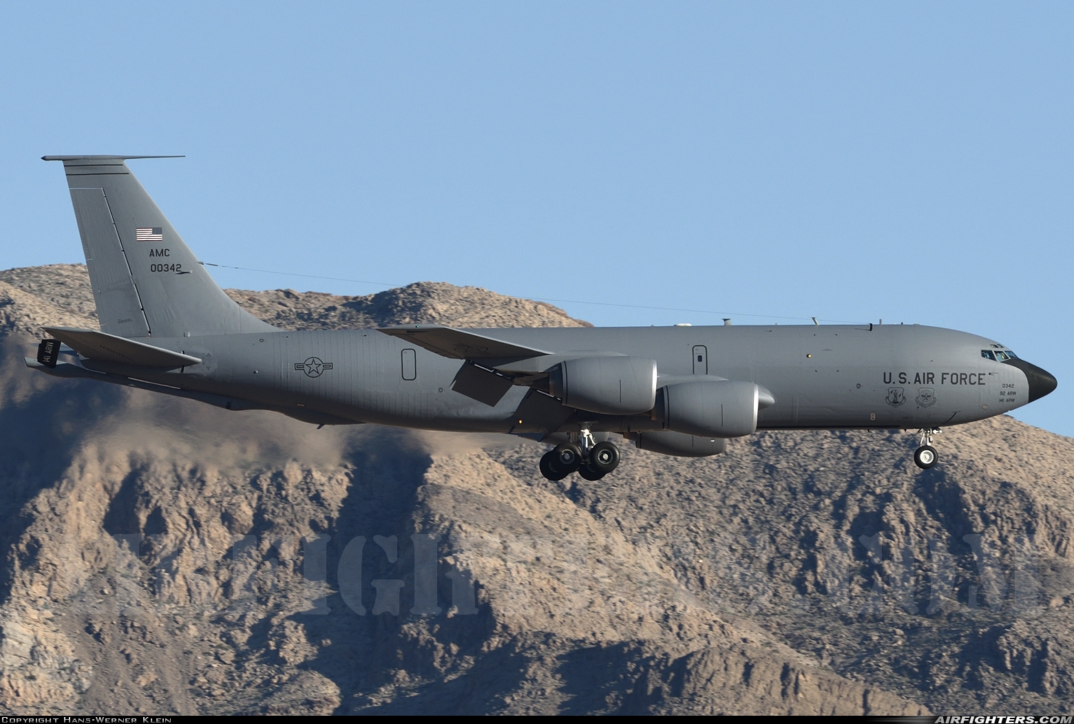 USA - Air Force Boeing KC-135R Stratotanker (717-148) 60-0342 at Las Vegas - Nellis AFB (LSV / KLSV), USA