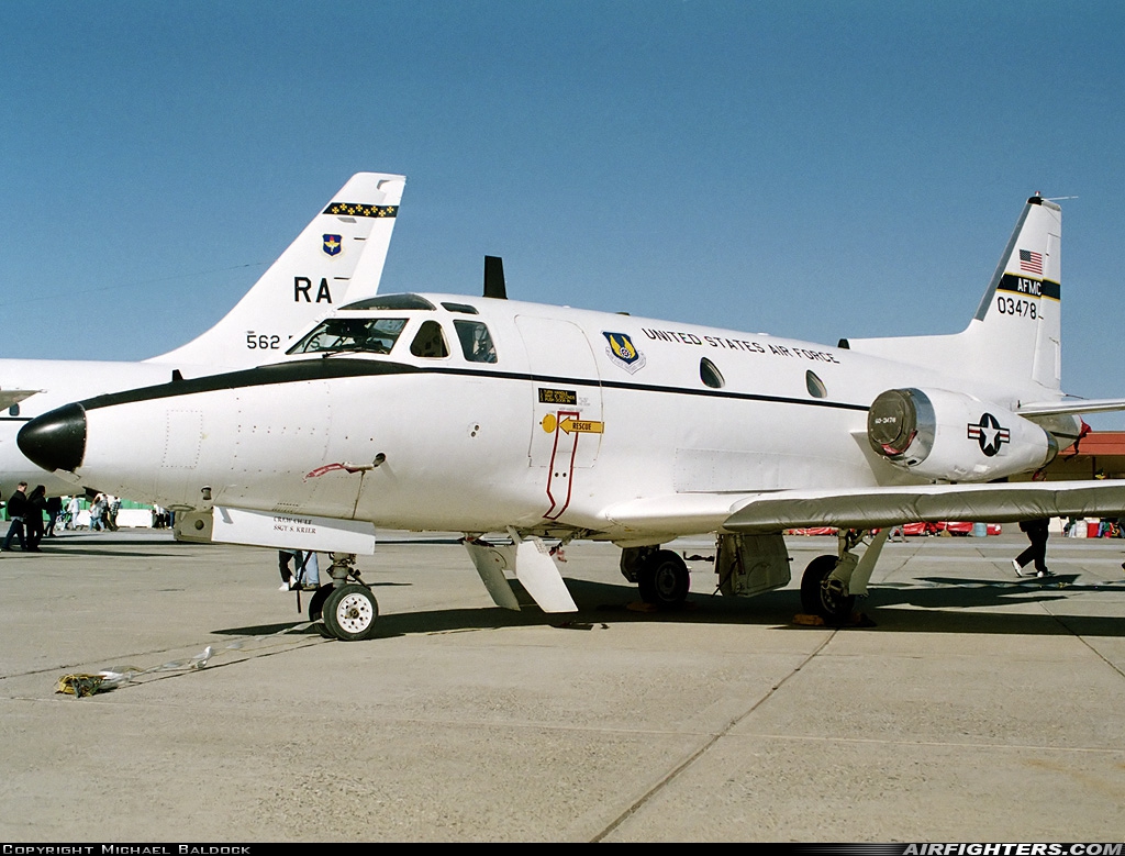 USA - Air Force North American NT-39A Sabreliner 60-3478 at Fairfield - Travis AFB (SUU / KSUU), USA