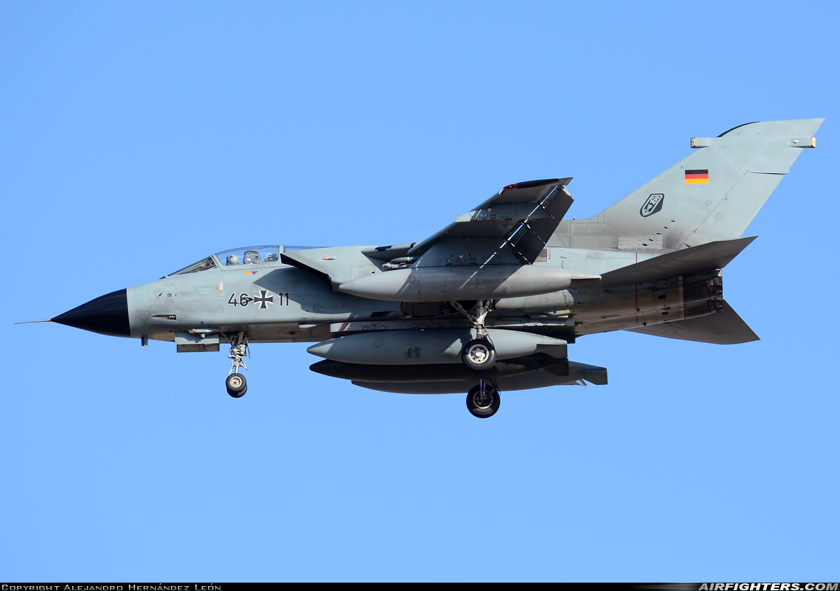 Germany - Air Force Panavia Tornado IDS 46+11 at Gran Canaria (- Las Palmas / Gando) (LPA / GCLP), Spain