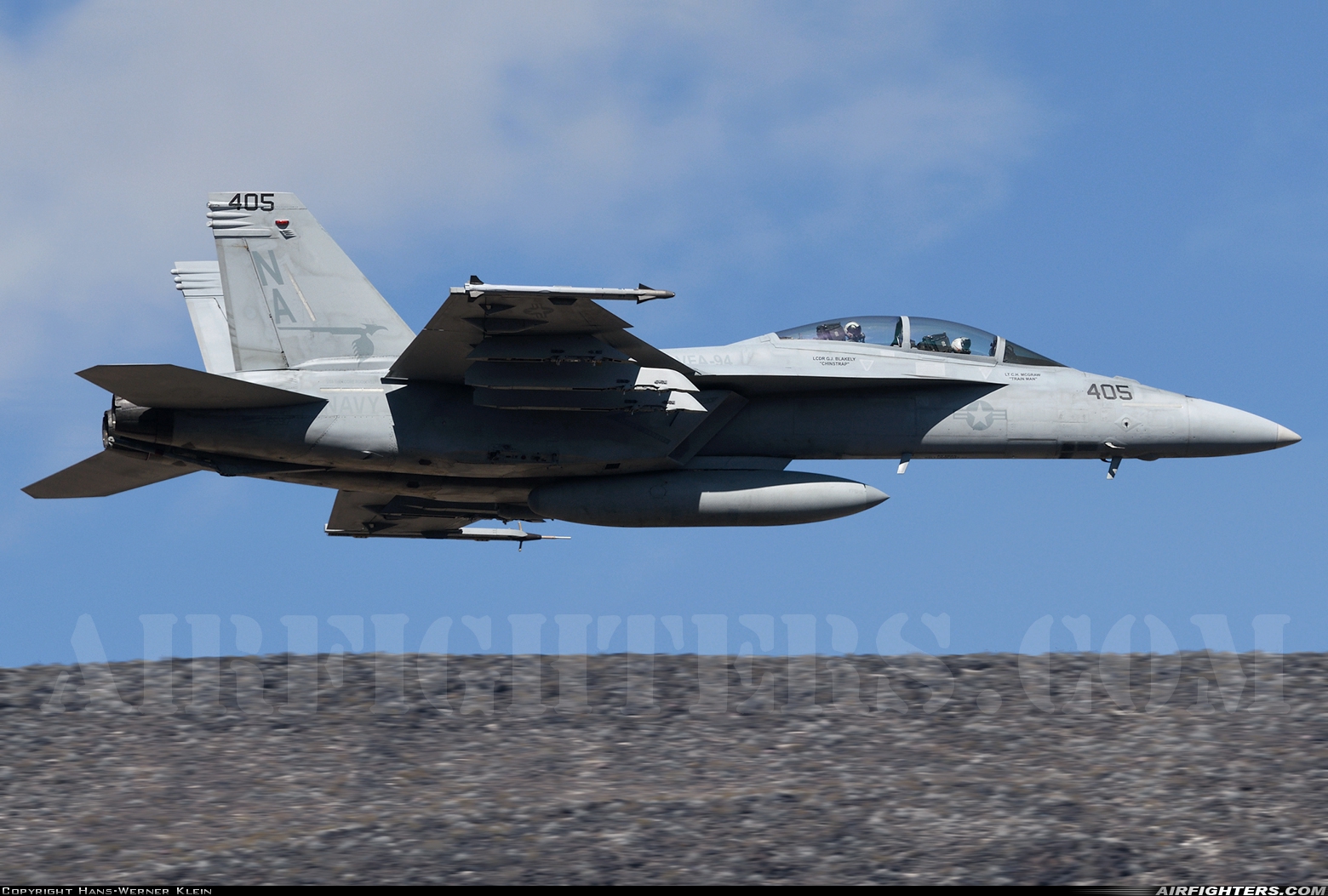 USA - Navy Boeing F/A-18F Super Hornet 165917 at Off-Airport - Rainbow Canyon area, USA