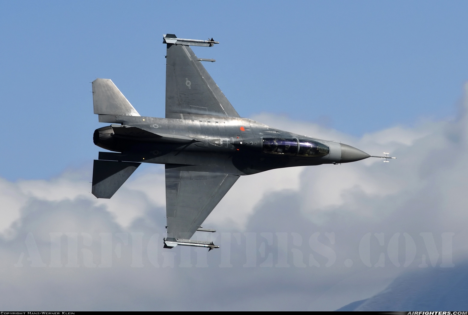 USA - Air Force General Dynamics F-16D Fighting Falcon 87-0378 at Off-Airport - Rainbow Canyon area, USA