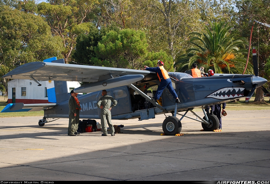Argentina - Navy Pilatus PC-6/B Turbo Porter 0686 at Buenos Aires - Punta Indio NAS - BAPI/SAAI, Argentina