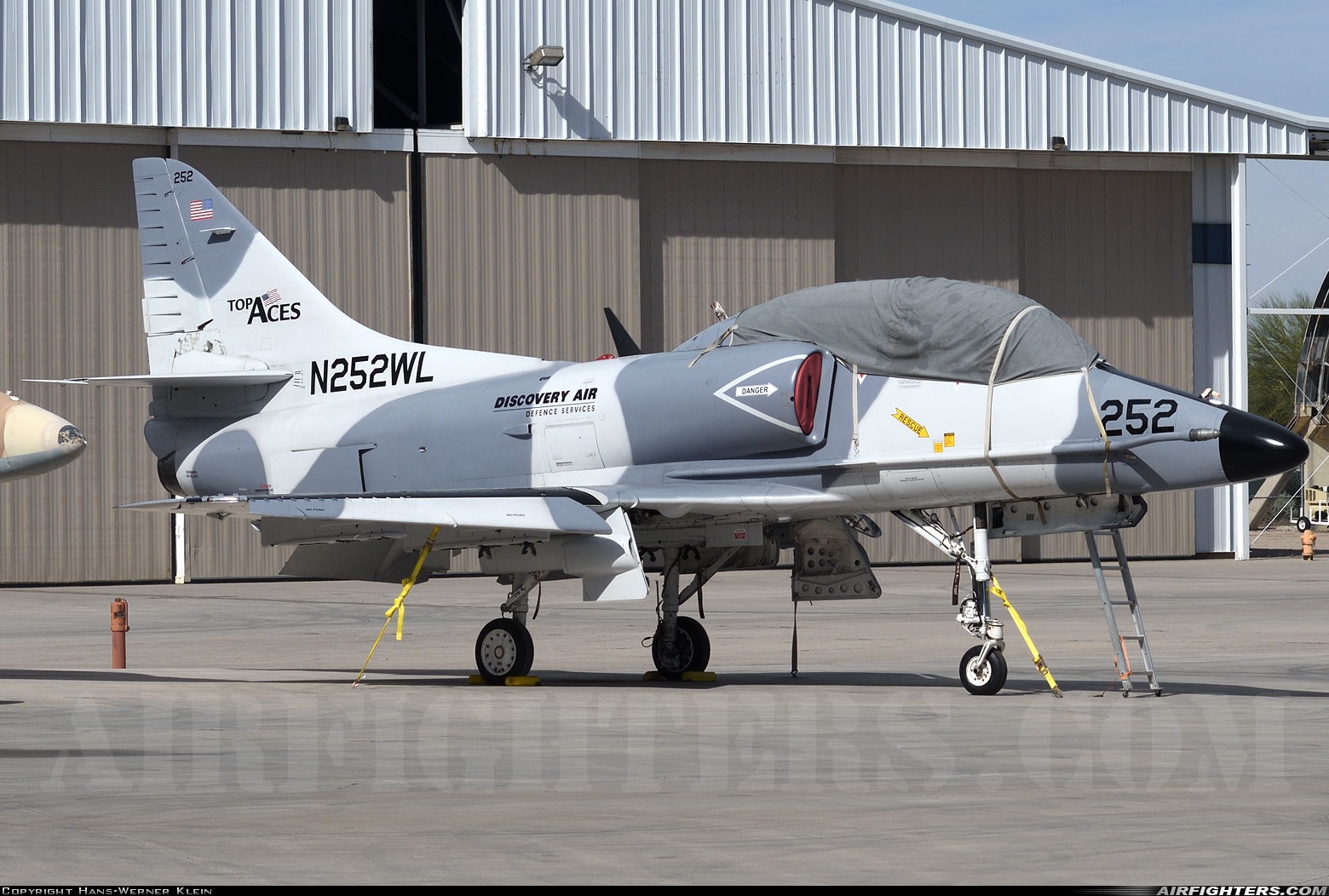 Company Owned - Top Aces (ATSI) Douglas TA-4J Skyhawk N252WL at Phoenix (Chandler) - Williams Gateway (AFB) (CHD / IWA / KIWA), USA