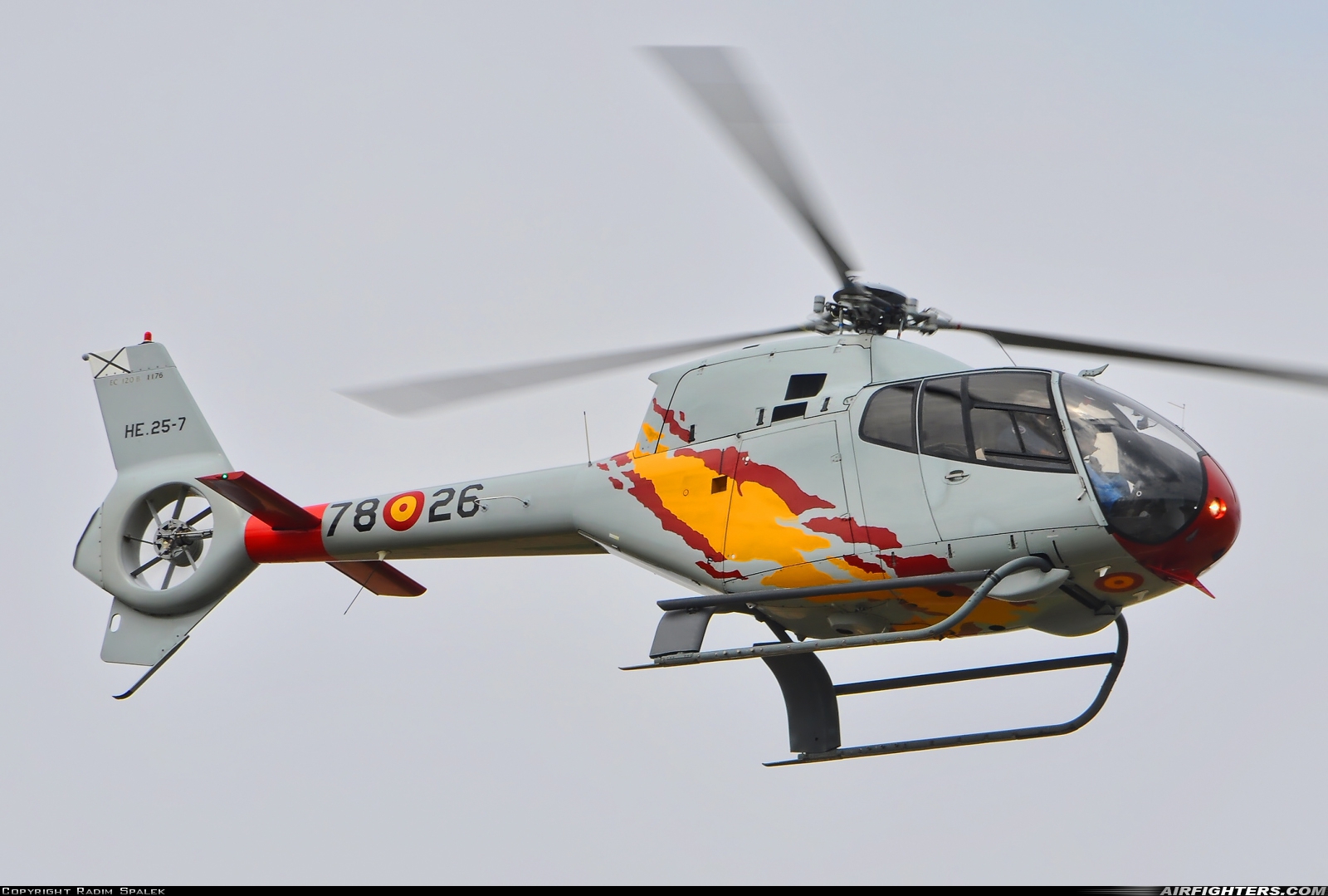 Spain - Air Force Eurocopter EC-120B Colibri HE.25-7 at Radom - Sadkow (EPRA), Poland