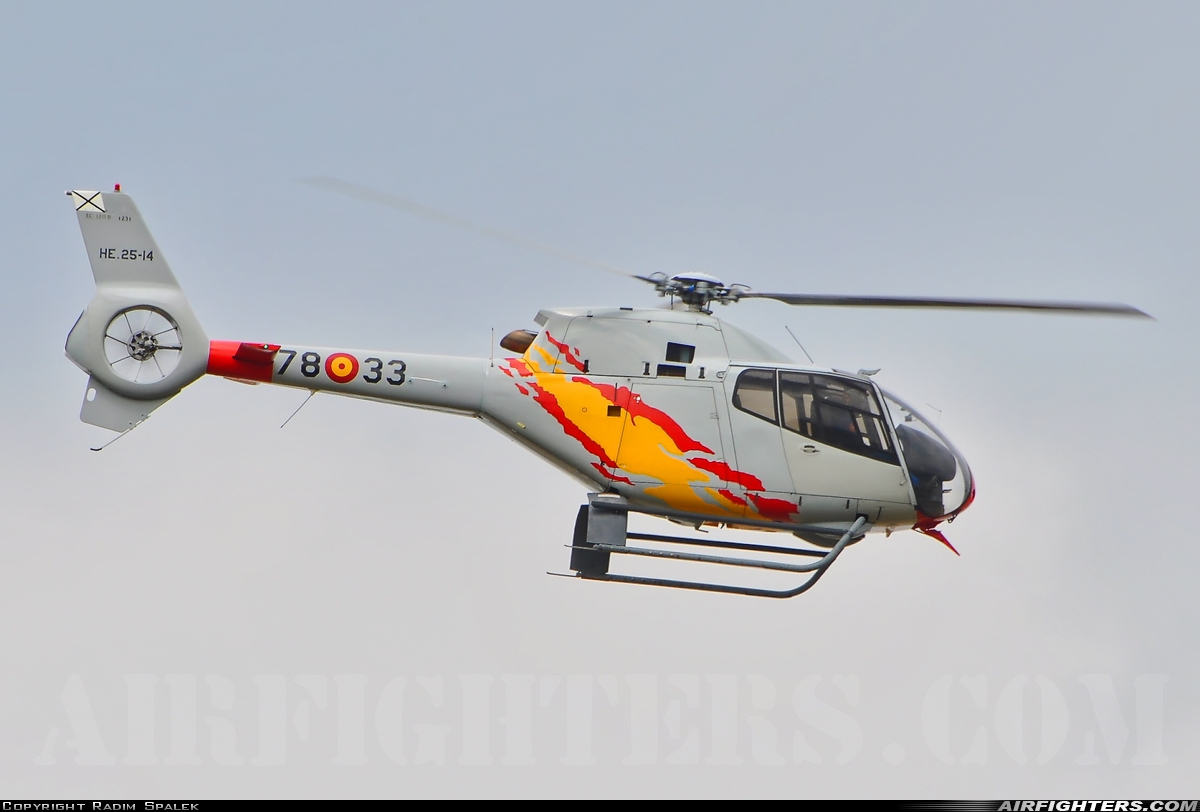 Spain - Air Force Eurocopter EC-120B Colibri HE.25-14 at Radom - Sadkow (EPRA), Poland