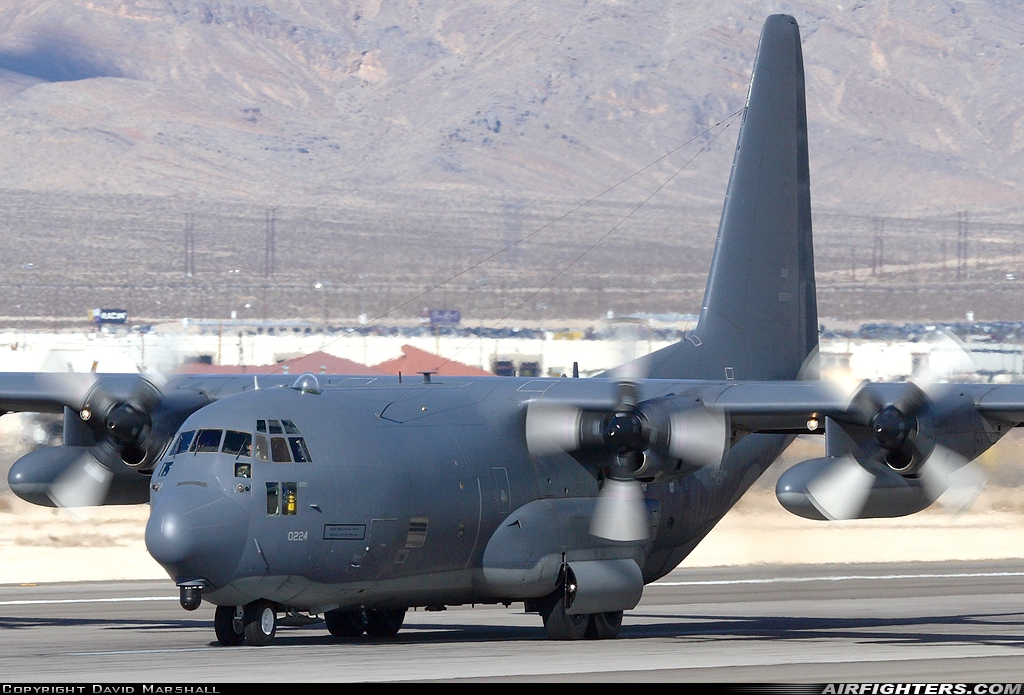 USA - Air Force Lockheed HC-130P Hercules (L-382) 66-0224 at Las Vegas - Nellis AFB (LSV / KLSV), USA